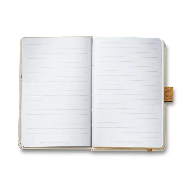 Комплект Sheaffer 100 x Emily in Paris - Champagne Gold, химикалка и тефтер А6