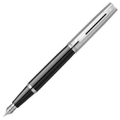 Комплект Sheaffer 300 - Black/Chrome, химикалка и писалка