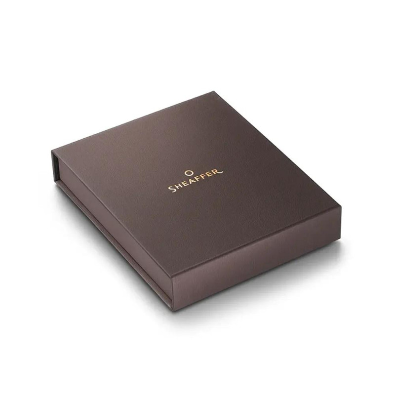 Комплект Sheaffer - Coffee Edition, химикалка 100 и калъф за карти и документи