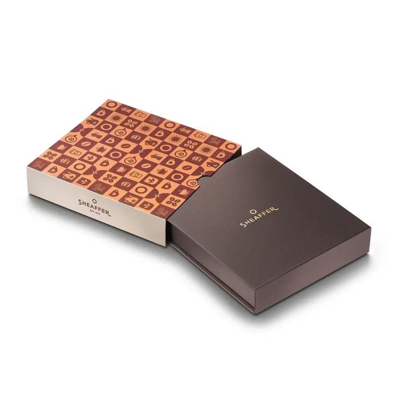 Комплект Sheaffer - Coffee Edition, химикалка VFM и тефтер A6