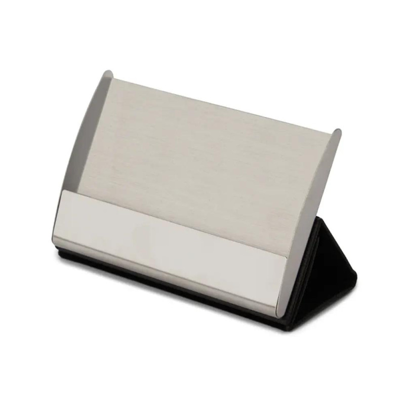 Комплект Sheaffer - химикалка 100 Brushed Chrome и визитник