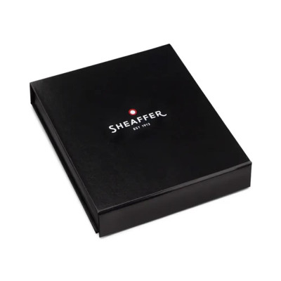 Комплект Sheaffer - химикалка VFM Neon Blue и тефтер А6