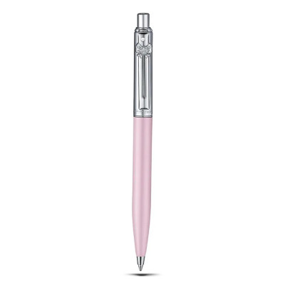 Комплект Sheaffer Sentinel x Emily in Paris - Pink Matte, химикалка и калъф за карти и документи