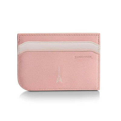 Комплект Sheaffer Sentinel x Emily in Paris - Pink Matte, химикалка и калъф за карти и документи