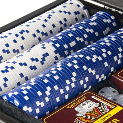 Комплект за покер Manopoulos - Black Wood