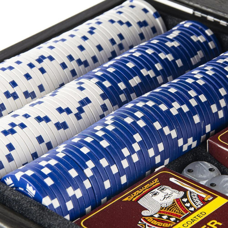 Комплект за покер Manopoulos - Black Wood