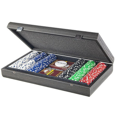 Комплект за покер Manopoulos - Black Wood