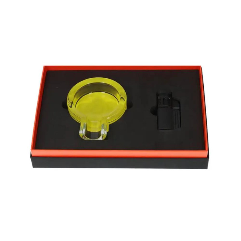 Комплект за пури Angelo, пепелник и запалка