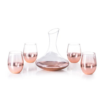 Комплект за вино Prescot, гарафа с 4 чаши