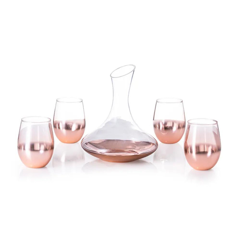 Комплект за вино Prescot, гарафа с 4 чаши