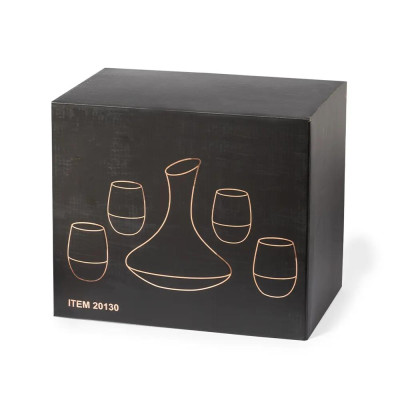 Комплект за вино Prescot, гарафа с 4 чаши