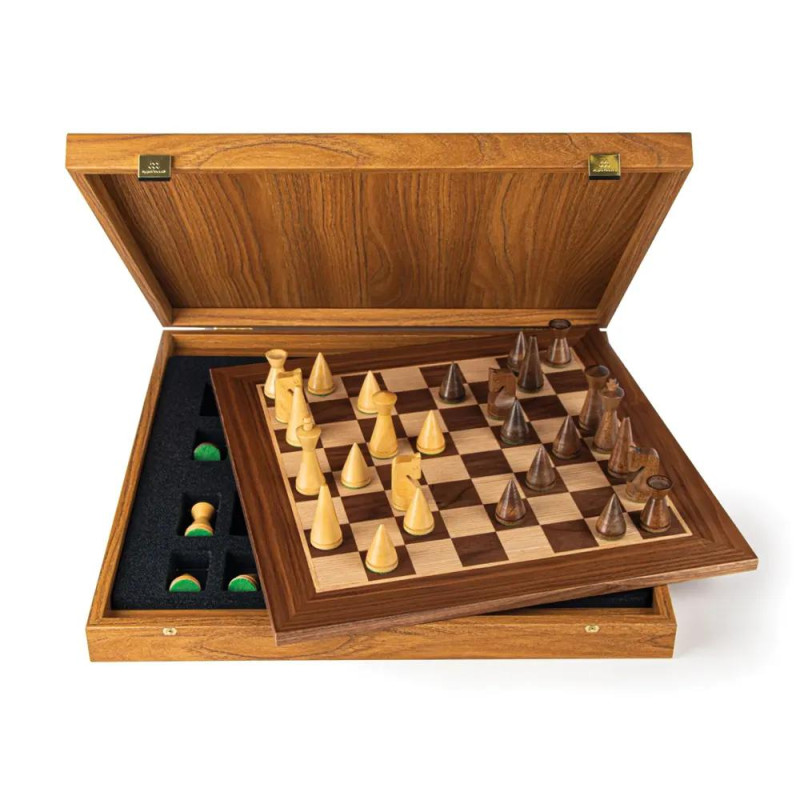 Луксозен ръчно изработен шах Manopoulos - 40x40 см