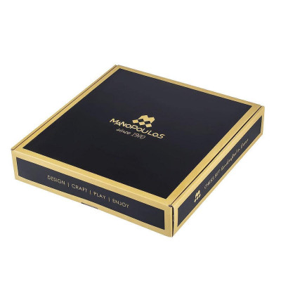 Луксозен шах Manopoulos - Bauhaus Style Turquoise, 40x40 см