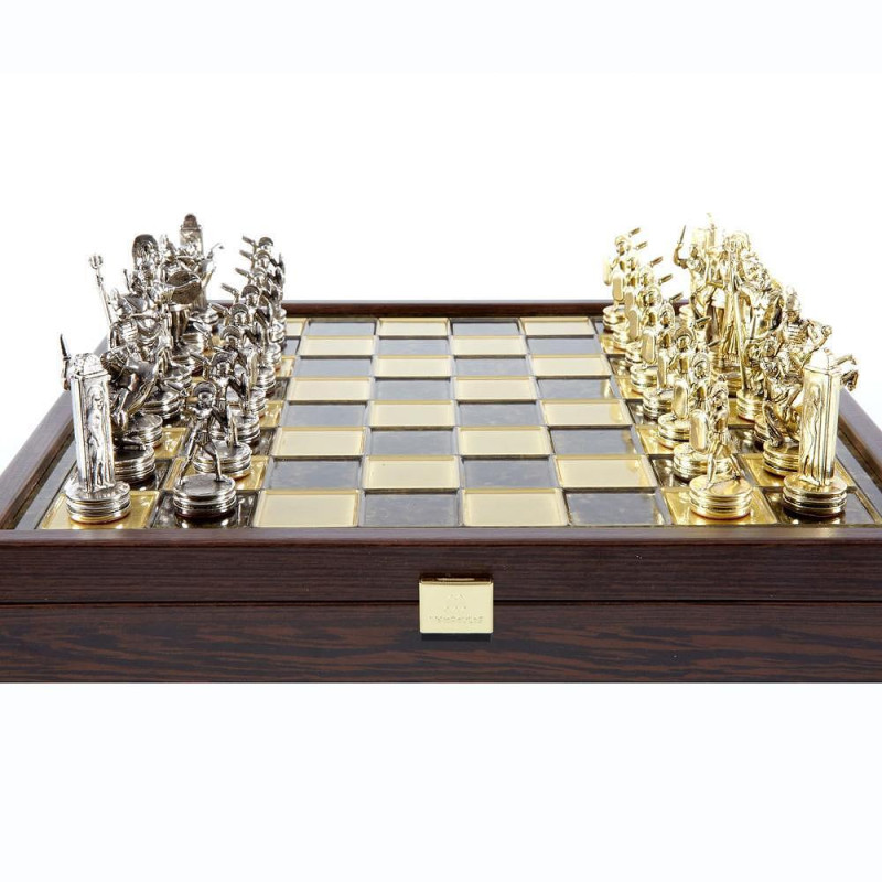 Луксозен шах Manopoulos - Гръцка митология, 34x34 см