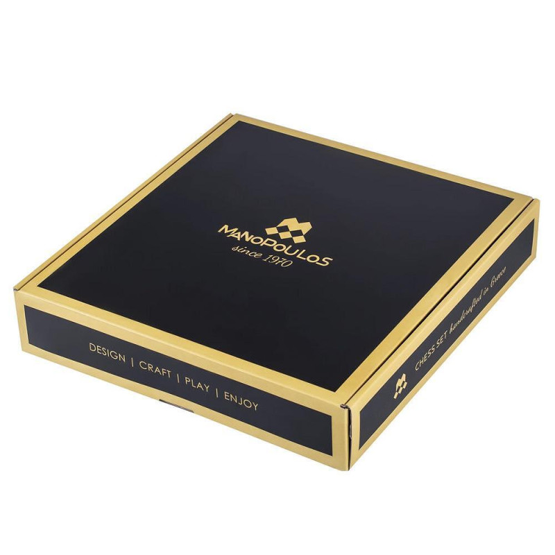 Луксозен шах Manopoulos - Гръцка митология, 34x34 см