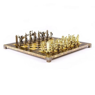 Луксозен шах Manopoulos - Гръцка митология, 36x36 см