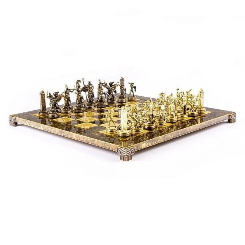 Луксозен шах Manopoulos - Гръцка митология, 36x36 см