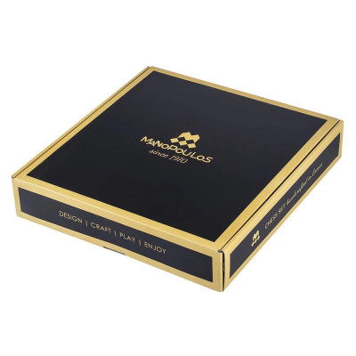 Луксозен шах Manopoulos - Гръцко-Римска война, 41x41 см