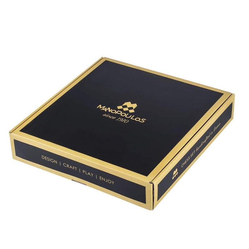 Луксозен шах Manopoulos - Staunton, 36x36 см