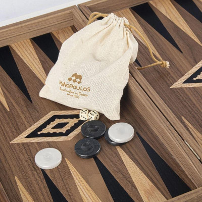 Луксозна табла Manopoulos - Американски орех, 47x38 см