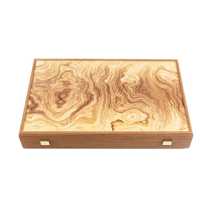 Луксозна табла Manopoulos, маслиново дърво, 60x48 см отворено състояние