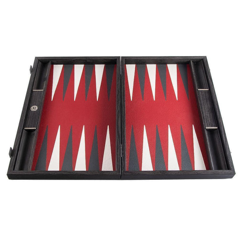 Луксозна табла за игра Manopoulos - Burgundy Red, eко кожа, 60x48 см