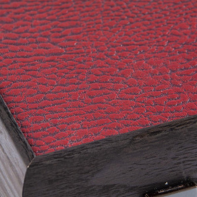 Луксозна табла за игра Manopoulos - Burgundy Red, eко кожа, 60x48 см