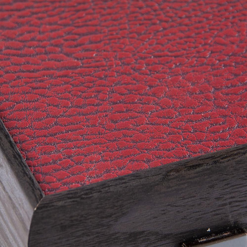 Луксозна табла за игра Manopoulos - Burgundy Red, eко кожа, 60x48 см