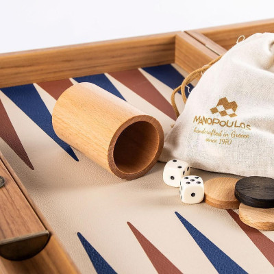 Луксозна табла за игра Manopoulos - Champagne Beige, 60x48 см