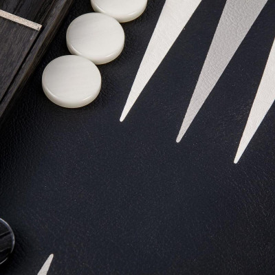 Луксозна табла за игра Manopoulos - Premium Leatherette Classic, 60x48 см отворено състояние, еко кожа