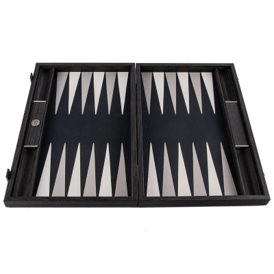 Луксозна табла за игра Manopoulos - Premium Leatherette Classic, 60x48 см отворено състояние, еко кожа