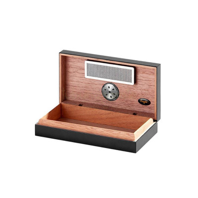 Малък хумидор Angelo, черен мат