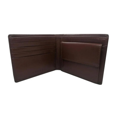 Mъжки портфейл Cross Classic Century, с монетник, кафяв