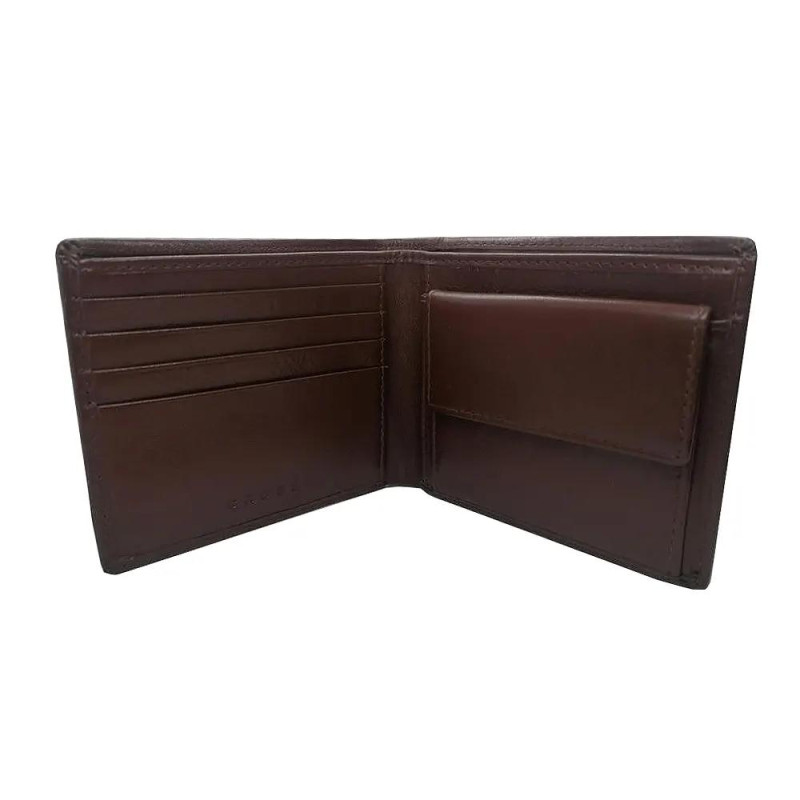 Mъжки портфейл Cross Classic Century, с монетник, кафяв