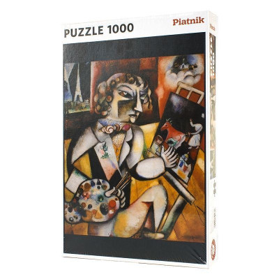 Пъзел Piatnik от 1000 части - Автопортрет, Чагал