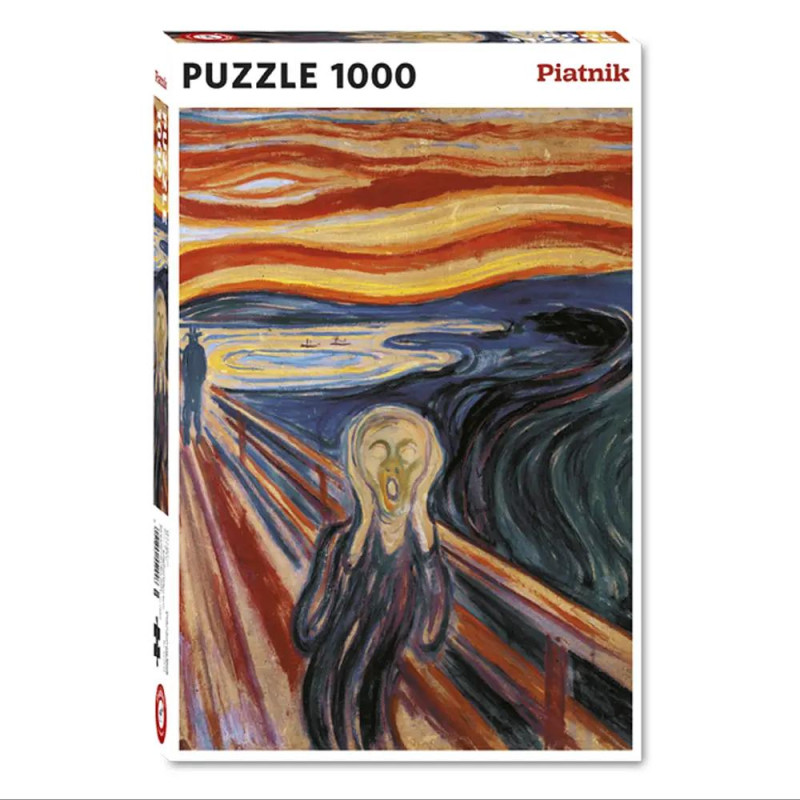 Пъзел Piatnik от 1000 части - The Scream, Munch