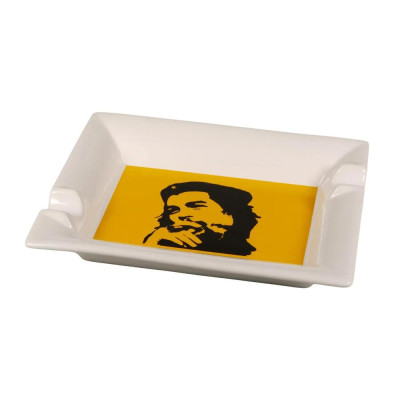 Пепелник за пури Sky - Che, бял/жълт