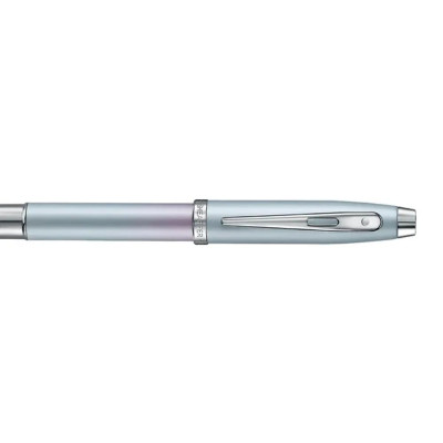 Писалка Sheaffer 100 - Expressions, Chrome-Plated Trims, синя/розова, M перо