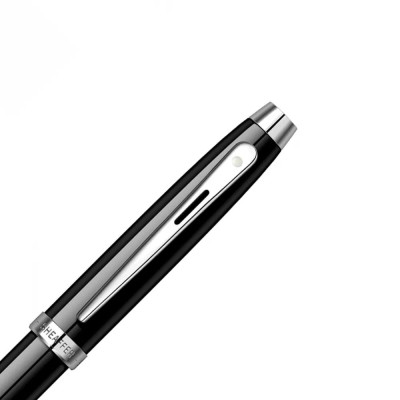 Писалка Sheaffer - 100 Glossy Black Lacquer/Chrome
