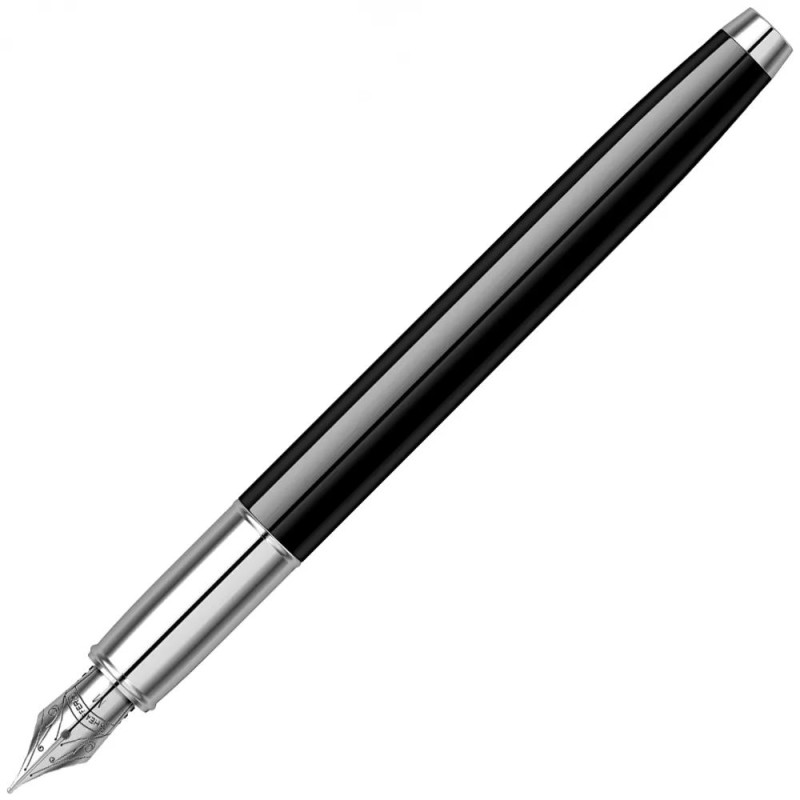 Писалка Sheaffer - 100 Glossy Black Lacquer/Chrome