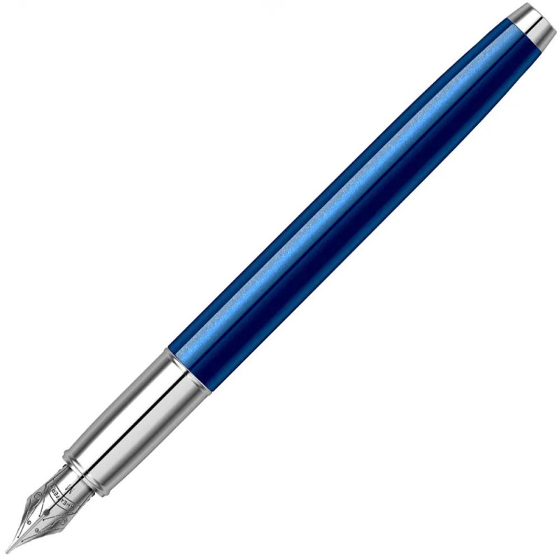 Писалка Sheaffer - 100 Glossy Blue Lacquer/Chrome