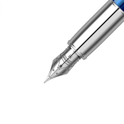 Писалка Sheaffer - 100 Glossy Blue Lacquer/Chrome