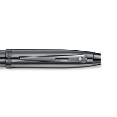 Писалка Sheaffer 100 - Shiny Dark Grey Gun Metal with PVD Trims, размер M