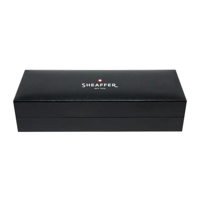 Писалка Sheaffer 100 - Shiny Dark Grey Gun Metal with PVD Trims, размер M