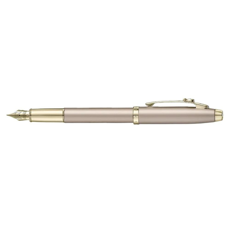 Писалка Sheaffer 100 x Emily in Paris - Champagne Gold with Champagne Gold Trims, F перо