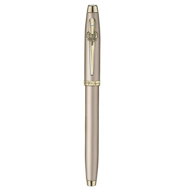 Писалка Sheaffer 100 x Emily in Paris - Champagne Gold with Champagne Gold Trims, F перо