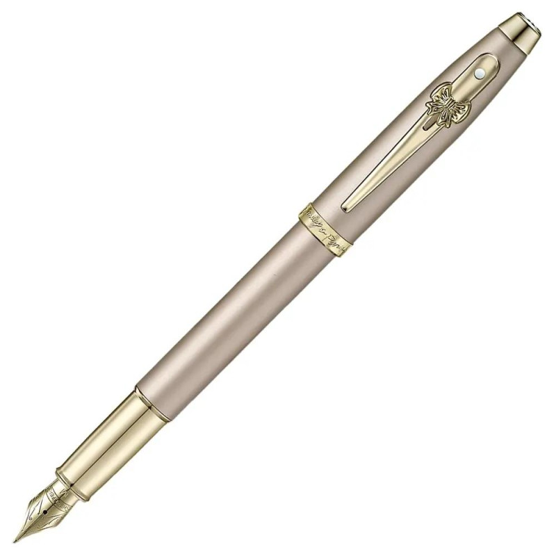 Писалка Sheaffer 100 x Emily in Paris - Champagne Gold with Champagne Gold Trims, F перо