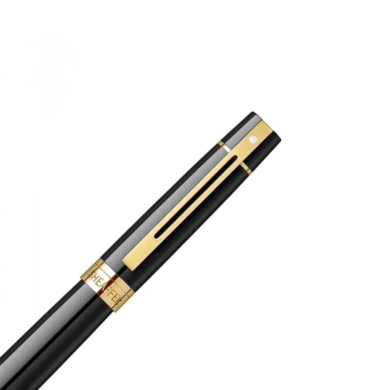 Писалка Sheaffer - 300 Glossy Black GT, M перо