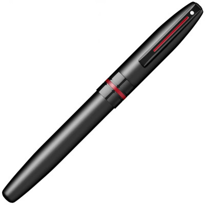 Писалка Sheaffer Icon - Matte Black Lacquer with Red PVD Trims