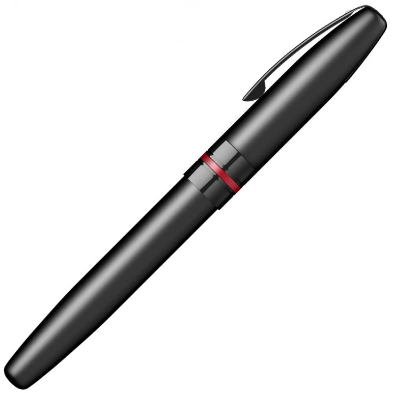 Писалка Sheaffer Icon - Matte Black Lacquer with Red PVD Trims